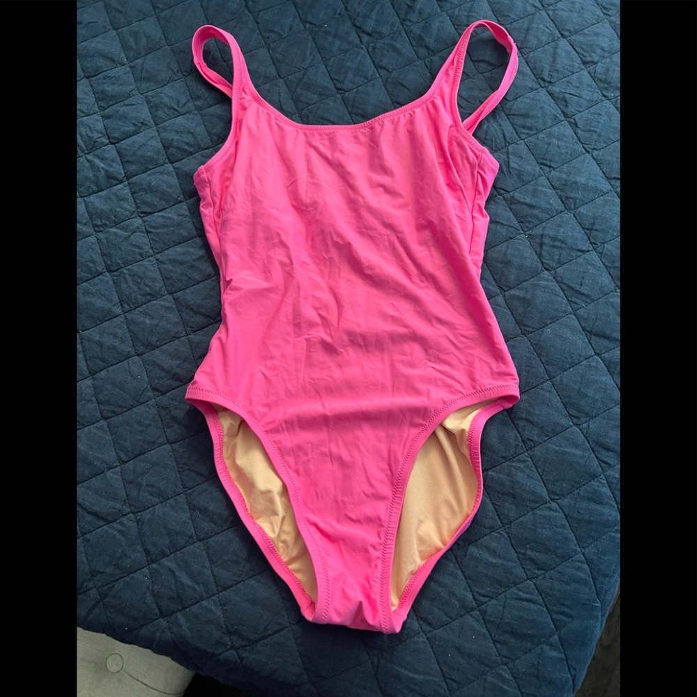 J Crew Swim  Size 8 Hot Pink
